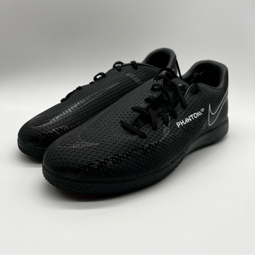 Nike Indoor Soccer Size 9 Mens Phantom GT2 Academy IC Black Shoes DC0765-001